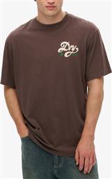 D1 OVIN TAP ROOM OVERSIZED TEE ΜΠΛΟΥΖΑ ΑΝΔΡΙΚΟ SUPERDRY