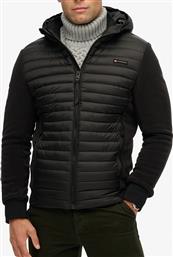 D1 SDSW HOOD STORM FLEECE HYBRID JKT ΜΠΟΥΦΑΝ ΑΝΔΡΙΚΟ SUPERDRY