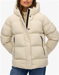 D1 SDSW HOODED 5 BAFFLE SPORTS PUFFER ΜΠΟΥΦΑΝ ΓΥΝΑΙΚΕΙΟ SUPERDRY