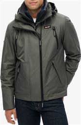 D1 SDSW HOODED MTN WINDBREAKER JACKET ΜΠΟΥΦΑΝ ΑΝΔΡΙΚΟ SUPERDRY