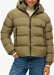 D1 SDSW HOODED SPORTS PUFFER JACKET ΜΠΟΥΦΑΝ ΓΥΝΑΙΚΕΙΟ SUPERDRY