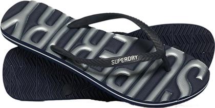 D2 NONE VINTAGE VEGAN FLIP FLOP WF310228A-DRI ΜΠΛΕ SUPERDRY