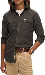 D2 OVIN FLANNEL WORKWEAR SHIRT ΠΟΥΚΑΜΙΣΟ ΑΝΔΡΙΚΟ SUPERDRY