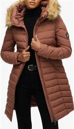 D2 OVIN FUJI FAUX FUR HOOD MID LENGTH ΜΠΟΥΦΑΝ ΓΥΝΑΙΚΕΙΟ SUPERDRY