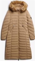 D2 OVIN FUJI FAUX FUR HOODED LONGLINE ΜΠΟΥΦΑΝ ΓΥΝΑΙΚΕΙΟ SUPERDRY