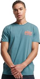 D2 OVIN VINTAGE VL NEON TEE M1011478A-9HF ΠΕΤΡΟΛ SUPERDRY