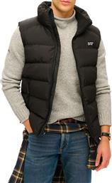 D2 SDCD SPORTS PUFFER GILET M5011897A-02A ΜΑΥΡΟ SUPERDRY