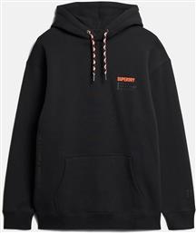 D2 SDCD UTILITY SPORT LOGO LOOSE HOOD ΦΟΥΤΕΡ ΑΝΔΡΙΚΟ SUPERDRY