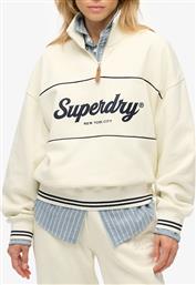 D2 SDSW COUNTRY CLUB LOOSE 1/4 ZIP ΦΟΥΤΕΡ ΓΥΝΑΙΚΕΙΟ SUPERDRY