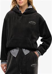 D2 SDSW COUNTRY CLUB VELOUR RELAX HOOD ΦΟΥΤΕΡ ΓΥΝΑΙΚΕΙΟ SUPERDRY