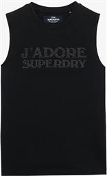 D2 SDSW SPORT LUXE FITTED TANK ΜΠΛΟΥΖΑ ΓΥΝΑΙΚΕΙΟ SUPERDRY από το SHOPPING HOUSE