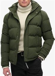 D3 OVIN EVEREST SHORT HOODED PUFFER ΜΠΟΥΦΑΝ ΑΝΔΡΙΚΟ SUPERDRY