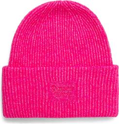 D3 SDNA SOFT RIB KNIT BEANIE HAT Y9010185A-9TN ΡΟΖ SUPERDRY