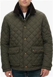D3 STUD QUILTED ESTATE COACH JACKET ΜΠΟΥΦΑΝ ΑΝΔΡΙΚΟ SUPERDRY