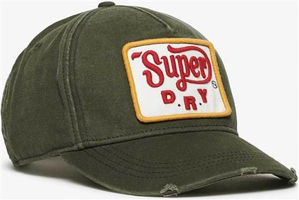 ΓΥΝΑΙΚΕΙΟ ΚΑΠΕΛΟ BASEBALL ΜΕ LOGO PATCH ''GRAPHIC TRUCKER'' - W9010177A ΧΑΚΙ SUPERDRY