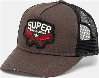 ΚΑΠΕΛΟ ΧΡΩΜΑ: ΚΑΦΕ, Y9011020A-02A SUPERDRY από το ANSWEAR