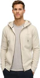 OVIN ESSENTIAL LOGO ZIP HOODIE M2013116D-1LC ΜΠΕΖ SUPERDRY από το ZAKCRET SPORTS