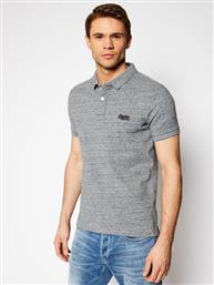 POLO CLASSIC PIQUE M1110031A ΓΚΡΙ REGULAR FIT SUPERDRY