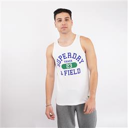 TRACK AND FIELD GRAPHIC VEST ΑΝΔΡΙΚΟ ΑΜΑΝΙΚΟ T-SHIRT (9000073872-48858) SUPERDRY