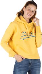 VINTAGE LOGO RAINBOW HOOD W2011455A-07K ΚΙΤΡΙΝΟ SUPERDRY