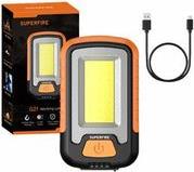 WORKSHOP FLASHLIGHT G21, 650LM, USB SUPERFIRE