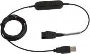 SVC-QDUSB1 HEADSET QD TO USB PC CONNECTING BOTTOM CABLE (LYNC COMPATIBLE) SUPERVOICE