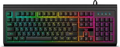 KB-G8400 GAMING ΜΕΜΒΡΑΝΗΣ ΕΝΣΥΡΜΑΤΟ ΠΛΗΚΤΡΟΛΟΓΙΟ RGB ΜΑΥΡΟ (US) SVEN