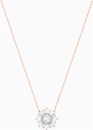 SUNSHINE PENDANT, WHITE, ROSE-GOLD TONE PLATED - 5451376 SWAROVSKI