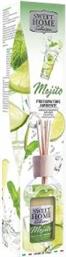 ΑΡΩΜΑΤΙΚΟ ΧΩΡΟΥ DIFFUSER MOJITO 100ML SWEET HOME