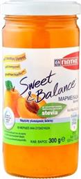 ΜΑΡΜΕΛΑΔΑ ΒΕΡΙΚΟΚΟ ΜΕ ΣΤΕΒΙΑ 300G SWEET & BALANCE