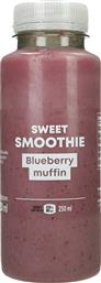 SMOOTHIE BLUEBERRY MUFFIN 250ML SWEET SMOOTHIE