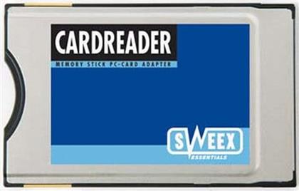 PCMCIA CARD READER PC CARD MEMORY STICK SWEEX