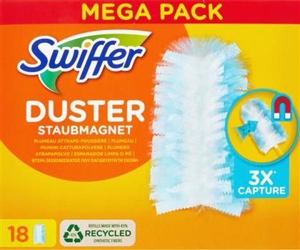 MULTI SURFACE DUSTERS REFILLS MEGA PACK ΑΝΤΑΛΛΑΚΤΙΚΑ ΠΑΝΑΚΙΑ ΞΕΣΚΟΝΙΣΜΑΤΟΣ ΓΙΑ ΟΛΕΣ ΤΙΣ ΕΠΙΦΑΝΕΙΕΣ 18 ΤΕΜΑΧΙΑ SWIFFER