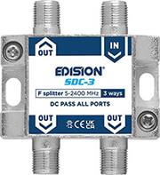 EDISION ΔΙΑΚΛΑΔΩΤΗΣ ΙΣΤΟΥ 3 WAYS F 5-2400MHZ SDC-3 SWITCH