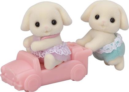 FLORA RABBIT-ΔΙΔΥΜΑ ΜΩΡΑ (5737) SYLVANIAN FAMILIES