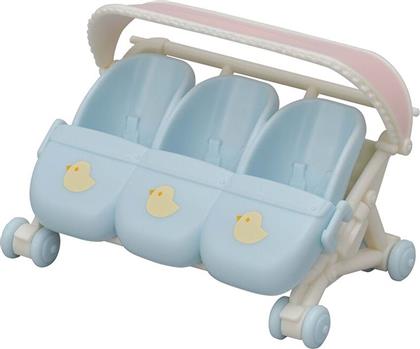 TRIPLES STROLLER (5533) SYLVANIAN FAMILIES από το MOUSTAKAS