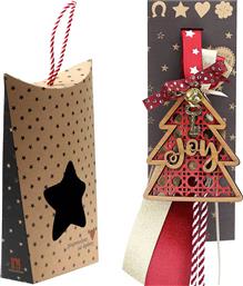 ΓΟΥΡΙ ΞΥΛΙΝΟ ΣΤΟΛΙΔΙ-ΔΕΝΤΡΟ JOY 18X17,5 CM - LU23057A SYNCHRONIA