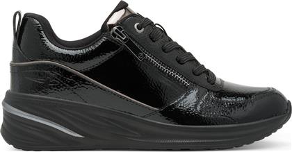 ΓΥΝΑΙΚΕΙΑ ΑΝΑΤΟΜΙΚΑ ΔΕΡΜΑΤΙΝΑ SNEAKERS 1-23754-45 018 ΜΑΥΡΑ TAMARIS
