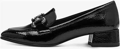 ΓΥΝΑΙΚΕΙΑ LOAFERS ΜΕ ΧΡΥΣΗ ΑΓΚΡΑΦΑ - 1-24326-43 ΜΑΥΡΟ TAMARIS