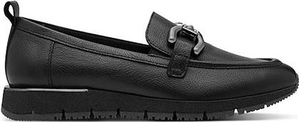 ΓΥΝΑΙΚΕΙΑ LOAFERS ΜΕ ΔΙΑΚΟΣΜΗΤΙΚΗ ΑΓΚΡΑΦΑ ΜΠΡΟΣΤΑ - 1-24711-42 ΜΑΥΡΟ TAMARIS