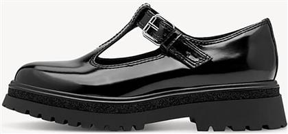 ΓΥΝΑΙΚΕΙΑ LOAFERS ΜΕ ΚΟΜΨΕΣ ΔΙΑΤΡΗΣΕΙΣ - 1-24324-45 ΜΑΥΡΟ TAMARIS