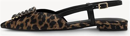 ΓΥΝΑΙΚΕΙΑ SLINGBACKS ANIMAL PRINT - 1-29403-42 ΚΑΦΕ TAMARIS