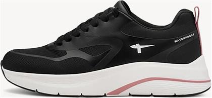 ΓΥΝΑΙΚΕΙΑ SNEAKERS ΜΕ ΚΟΡΔΟΝΙΑ - 1-23782-45 ΜΑΥΡΟ TAMARIS