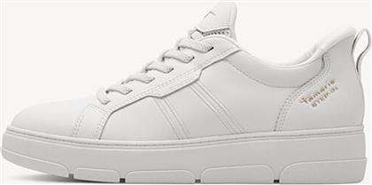 ΓΥΝΑΙΚΕΙΑ SNEAKERS ΜΟΝΟΧΡΩΜΑ - 1-23758-45 ΛΕΥΚΟ TAMARIS