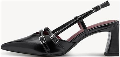 ΓΥΝΑΙΚΕΙΕΣ ΓΟΒΕΣ SLINGBACK ΜΕ ΛΟΥΡΑΚΙΑ - 1-29660-45 ΜΑΥΡΟ TAMARIS