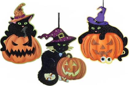 ΤΑΜΠΛΟ HALLOWEEN ΑΦΡΩΔΕΣ 29X20CM-3 ΣΧΕΔΙΑ-1ΤΜΧ (Α7024)