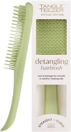 SPECIAL EDITION THE ULTIMATE DETANGLER STRAIGHT & CURLY HAIRBRUSH ΒΟΥΡΤΣΑ ΓΙΑ ΕΥΚΟΛΟ ΞΕΜΠΕΡΔΕΜΑ ΓΙΑ ΔΥΝΑΤΑ & ΣΓΟΥΡΑ ΜΑΛΛΙΑ 1 ΤΕΜΑΧΙΟ - OLIVE GREEN TANGLE TEEZER