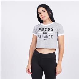 ''FOCUS'' ΓΥΝΑΙΚΕΙΟ CROPPED T-SHIRT (9000079293-16321) TARGET