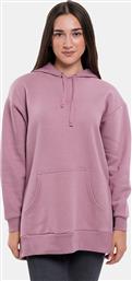 LOOSE FLEECE ΓΥΝΑΙΚΕΙΑ ΜΠΛΟΥΖΑ ΜΕ ΚΟΥΚΟΥΛΑ (9000190198-11840) TARGET