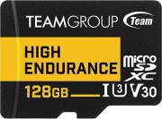 THUSDX128GIV3002 HIGH ENDURANCE 128GB MICRO SDXC U3 V30 TEAM GROUP από το e-SHOP